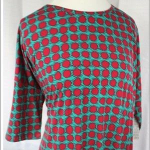 BNWT teal/magenta Irma, L